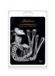 Регулируемые зажимы для сосков Sweet Caress Nipple Chain - Sweet Caress - купить с доставкой в Набережных Челнах