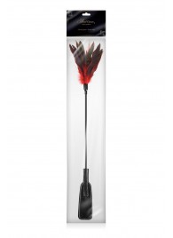 Стек-щекоталка Sweet Caress Feather Whip - 58 см. - Sweet Caress - купить с доставкой в Набережных Челнах