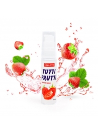 Гель-смазка Tutti-frutti с земляничным вкусом - 30 гр. - Биоритм - купить с доставкой в Набережных Челнах