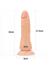 Женский страпон Easy Strapon Set 7.5 - 19 см. - Lovetoy - купить с доставкой в Набережных Челнах