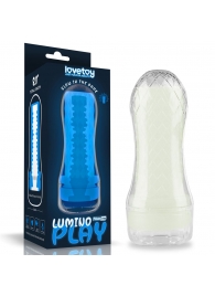 Светящийся в темноте мастурбатор Lumino Play Masturbator Ribbed - Lovetoy - в Набережных Челнах купить с доставкой
