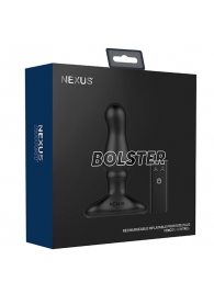 Черный вибростимулятор простаты Nexus Bolster - 12,3 см. - Nexus Range - в Набережных Челнах купить с доставкой