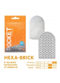 Карманный мастурбатор HEXA-BRICK - Tenga - в Набережных Челнах купить с доставкой