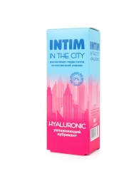 Увлажняющий лубрикант на водной основе Intim in the city Hyaluronic - 60 гр. - Биоритм - купить с доставкой в Набережных Челнах