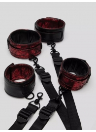 Изысканный набор фиксаций на кровати Reversible Under Mattress Restraint Set - Fifty Shades of Grey - купить с доставкой в Набережных Челнах