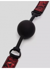 Кляп-шар на двусторонних ремешках Reversible Silicone Ball Gag - Fifty Shades of Grey - купить с доставкой в Набережных Челнах