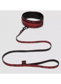 Стильный ошейник с поводком Reversible Faux Leather Collar and Lead - Fifty Shades of Grey - купить с доставкой в Набережных Челнах