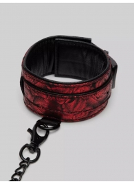 Красно-черные оковы Reversible Faux Leather Ankle Cuffs - Fifty Shades of Grey - купить с доставкой в Набережных Челнах