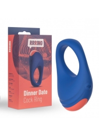 Синее эрекционное кольцо RRRING Dinner Date Cock Ring - FeelzToys - в Набережных Челнах купить с доставкой