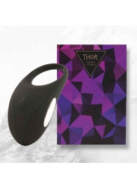 Черное эрекционное виброкольцо Thor Cockring - FeelzToys - в Набережных Челнах купить с доставкой