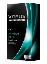 Контурные презервативы VITALIS PREMIUM comfort plus - 12 шт. - Vitalis - купить с доставкой в Набережных Челнах