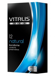 Классические презервативы VITALIS PREMIUM natural - 12 шт. - Vitalis - купить с доставкой в Набережных Челнах