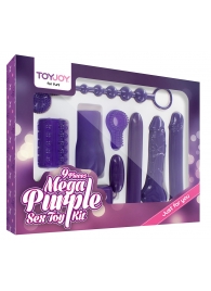 Эротический набор Toy Joy Mega Purple - Toy Joy - купить с доставкой в Набережных Челнах