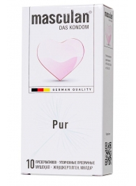 Супертонкие презервативы Masculan Pur - 10 шт. - Masculan - купить с доставкой в Набережных Челнах