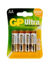 Батарейки алкалиновые GP Ultra Alkaline AA/LR6 - 4 шт. - Элементы питания - купить с доставкой в Набережных Челнах