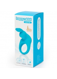 Голубое эрекционное виброкольцо Happy Rabbit Rechargeable Rabbit Cock Ring - Happy Rabbit - в Набережных Челнах купить с доставкой