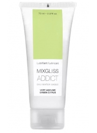 Смазка на водной основе Mixgliss Addict с ароматом цитруса - 70 мл. - Mixgliss - купить с доставкой в Набережных Челнах