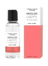 Смазка на силиконовой основе Mixgliss Happy - 50 мл. - Mixgliss - купить с доставкой в Набережных Челнах