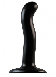 Черный фаллоимитатор-насадка Strap-On-Me P G spot Dildo size S - 16,4 см. - Strap-on-me - купить с доставкой в Набережных Челнах