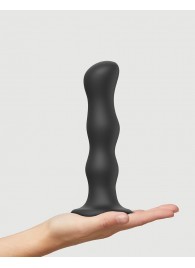 Черная насадка Strap-On-Me Dildo Geisha Balls size XL - Strap-on-me - купить с доставкой в Набережных Челнах