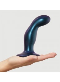 Темно-синяя насадка Strap-On-Me Dildo Plug Snaky size M - Strap-on-me - купить с доставкой в Набережных Челнах