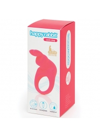 Розовое эрекционное виброкольцо Happy Rabbit Rechargeable Rabbit Cock Ring - Happy Rabbit - в Набережных Челнах купить с доставкой