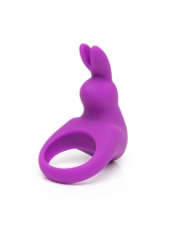 Фиолетовое эрекционное виброкольцо Happy Rabbit Rechargeable Rabbit Cock Ring - Happy Rabbit - в Набережных Челнах купить с доставкой
