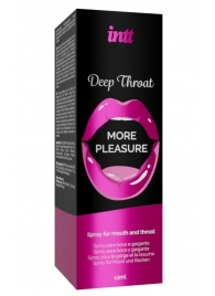 Спрей для орального секса Deep throat - 12 мл. - INTT - купить с доставкой в Набережных Челнах