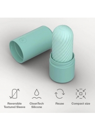 Мятный двусторонний мастурбатор Arcwave Ghost Pocket Stroker - Arcwave - в Набережных Челнах купить с доставкой