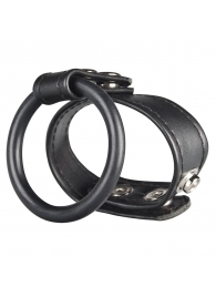 Двойное кольцо выносливости на пенис DUAL STAMINA RING - BlueLine - в Набережных Челнах купить с доставкой