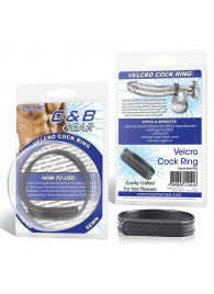 Кольцо на пенис из искусственной кожи на липучке VELCRO COCK RING - 5 см. - BlueLine - в Набережных Челнах купить с доставкой