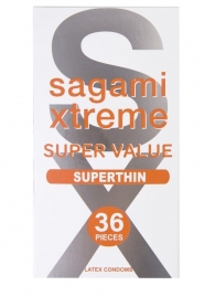 Ультратонкие презервативы Sagami Xtreme Superthin - 36 шт. - Sagami - купить с доставкой в Набережных Челнах