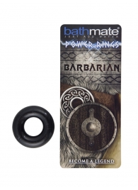 Чёрное эрекционное кольцо Barbarian - Bathmate - в Набережных Челнах купить с доставкой