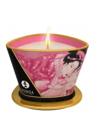 Массажная свеча Rose Petals с ароматом розы - 170 мл. - Shunga - купить с доставкой в Набережных Челнах