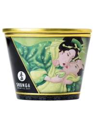 Массажная свеча Exotic Green Tea с ароматом зелёного чая - 170 мл. - Shunga - купить с доставкой в Набережных Челнах