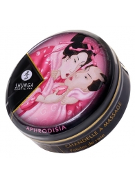 Массажная свеча Rose Petals с ароматом розы - 30 мл. - Shunga - купить с доставкой в Набережных Челнах