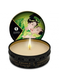 Массажная свеча Exotic Green Tea с ароматом зелёного чая - 30 мл. - Shunga - купить с доставкой в Набережных Челнах