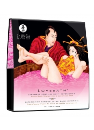 Соль для ванны Lovebath Dragon Fruit, превращающая воду в гель - 650 гр. - Shunga - купить с доставкой в Набережных Челнах