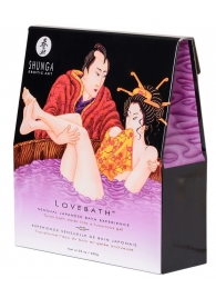 Соль для ванны Lovebath Sensual lotus, превращающая воду в гель - 650 гр. - Shunga - купить с доставкой в Набережных Челнах