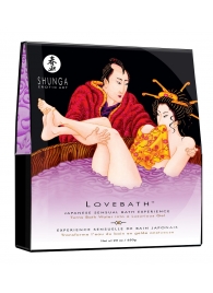 Соль для ванны Lovebath Sensual lotus, превращающая воду в гель - 650 гр. - Shunga - купить с доставкой в Набережных Челнах