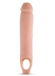Телесная насадка на пенис 11.5 Inch Cock Sheath Penis Extender - 29,2 см. - Blush Novelties - в Набережных Челнах купить с доставкой