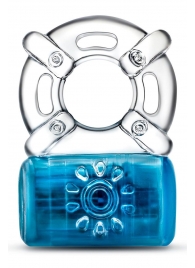 Синее эрекционное виброкольцо One Night Stand Vibrating C-Ring - Blush Novelties - в Набережных Челнах купить с доставкой