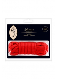 Красная веревка для фиксации - 10 м. - Sweet Caress - купить с доставкой в Набережных Челнах