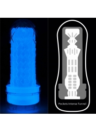 Светящийся в темноте мастурбатор Lumino Play Masturbator Pocketed - Lovetoy - в Набережных Челнах купить с доставкой