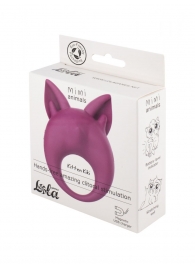 Фиолетовое перезаряжаемое эрекционное кольцо Kitten Kiki - Lola Games - в Набережных Челнах купить с доставкой