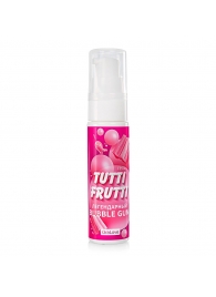 Интимный гель на водной основе Tutti-Frutti Bubble Gum - 30 гр. - Биоритм - купить с доставкой в Набережных Челнах