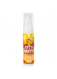 Интимный гель на водной основе Tutti-Frutti  Ванильный пудинг  - 30 гр. - Биоритм - купить с доставкой в Набережных Челнах
