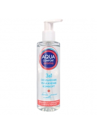 Гель-лубрикант на водной основе Aqua Comfort Aroma с ароматом персика - 195 гр. - Биоритм - купить с доставкой в Набережных Челнах