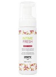 Органическая интимная очищающая пенка Intime Fresh - 150 мл. - Exsens - купить с доставкой в Набережных Челнах