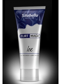 Силиконовая гель-смазка FLIRT MAGIC Ice с лёгким пролонгирующим эффектом - 75 мл. - Sitabella - купить с доставкой в Набережных Челнах